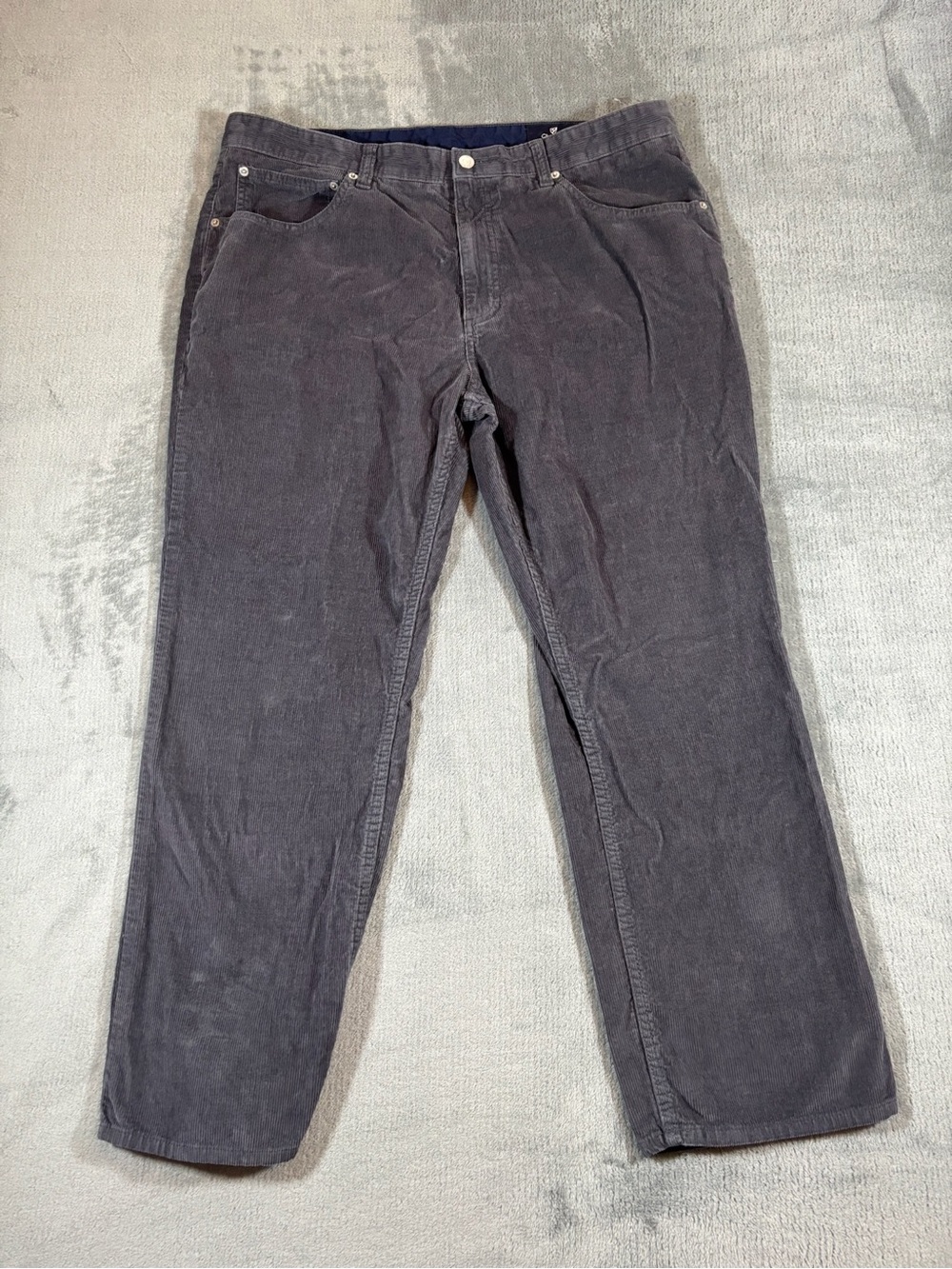 Daniel Cremieux Men's Corduroy Pants in Charcoal Gray